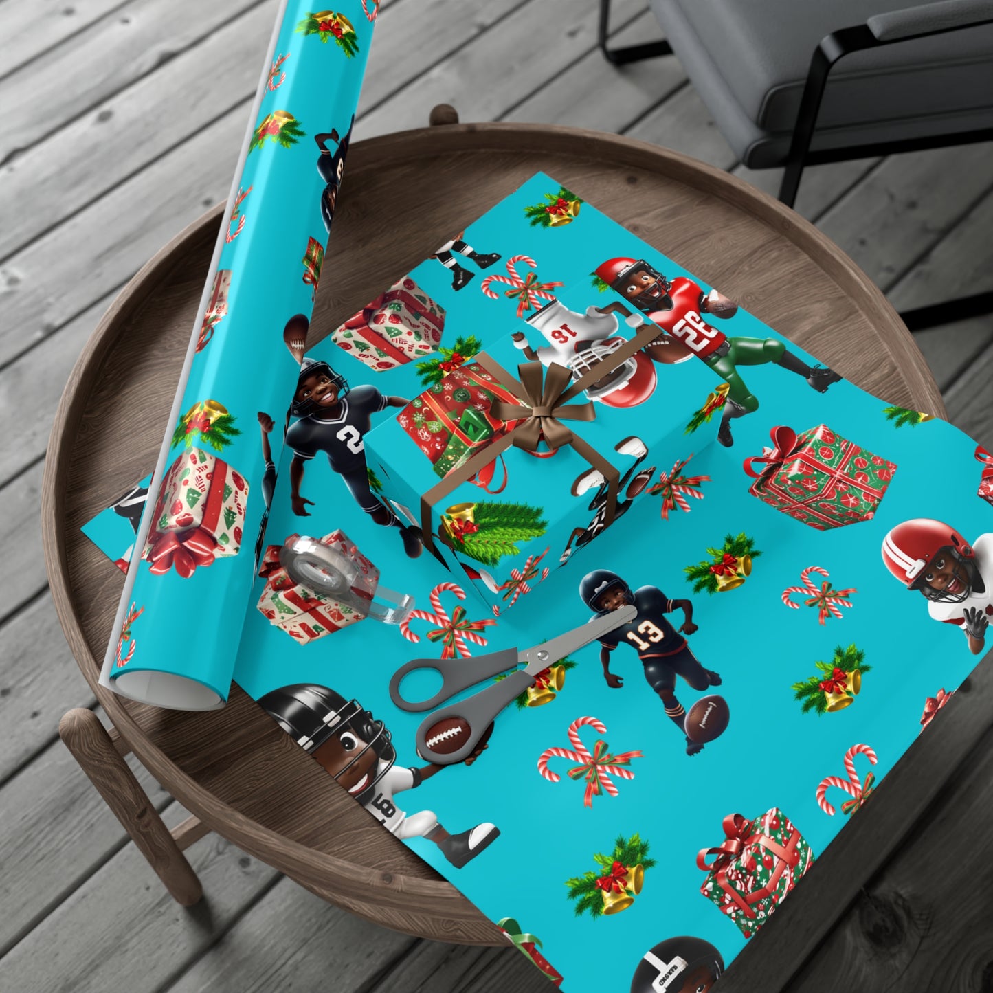 The Christmas Football Champ II - Turquoise
