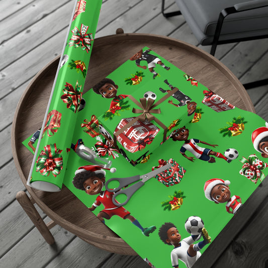 Christmas Soccer Star I - Green