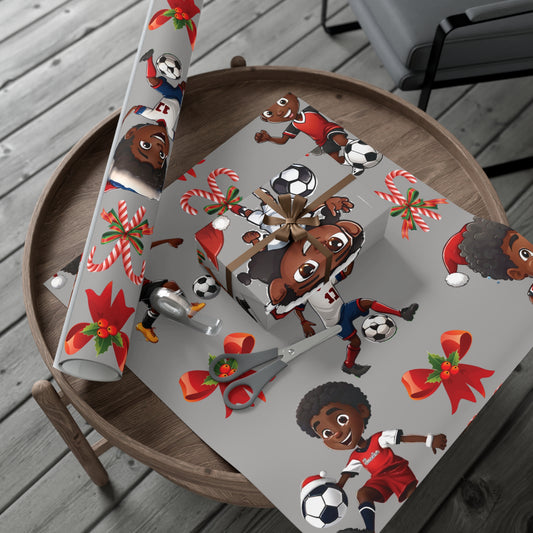 Christmas Soccer Star II - Gray