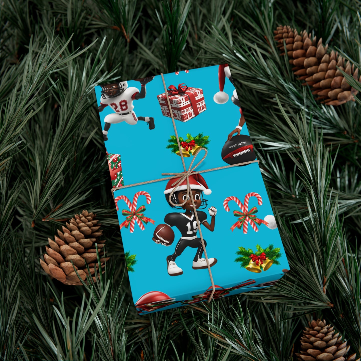 The Christmas Football Champ II - Turquoise