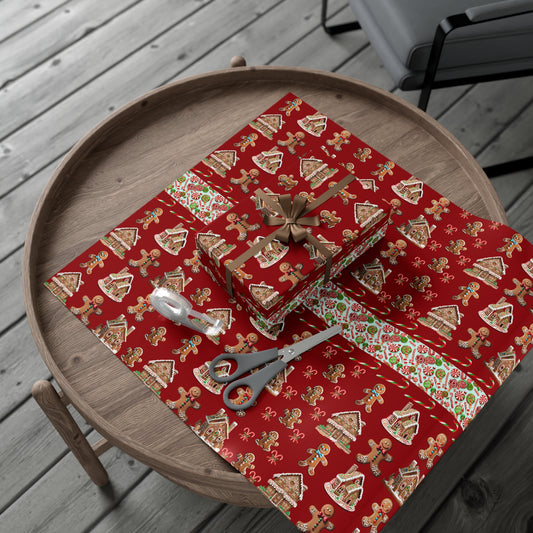 The Gingerbread Man - Dark Red