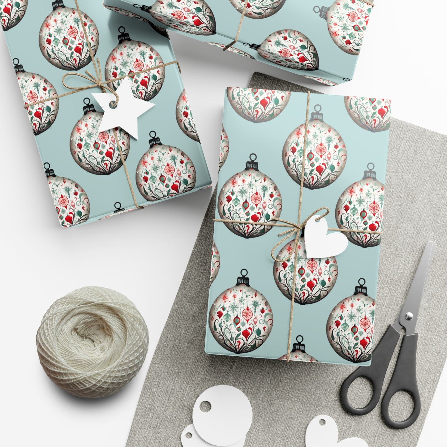 Ornamental Adoration III - Mint Green