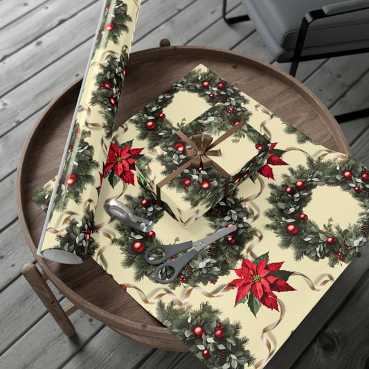 Wreaths, Bells and Bows II - Yellow