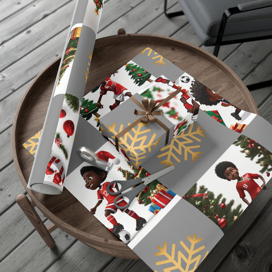 Christmas Soccer Star III - Gray