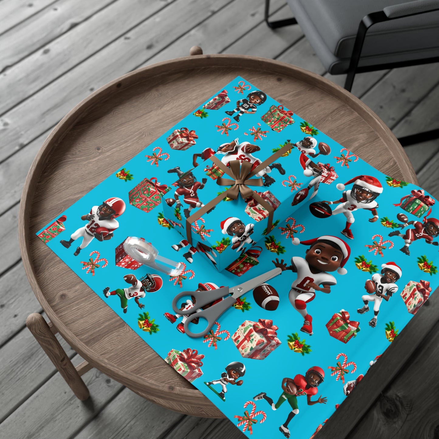 The Christmas Football Champ II - Turquoise