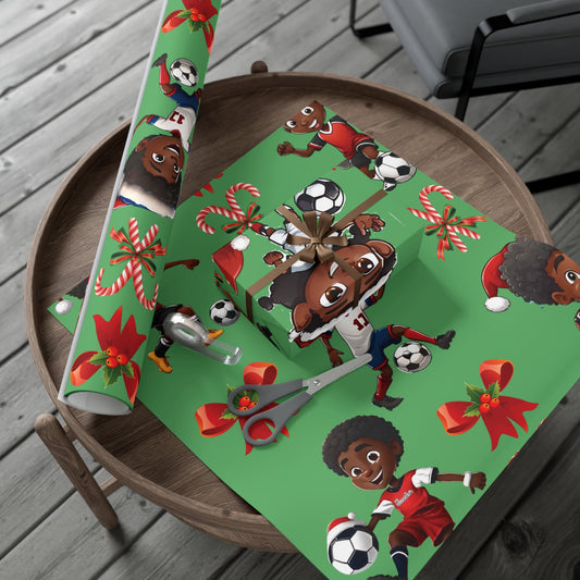 Christmas Soccer Star II - Green