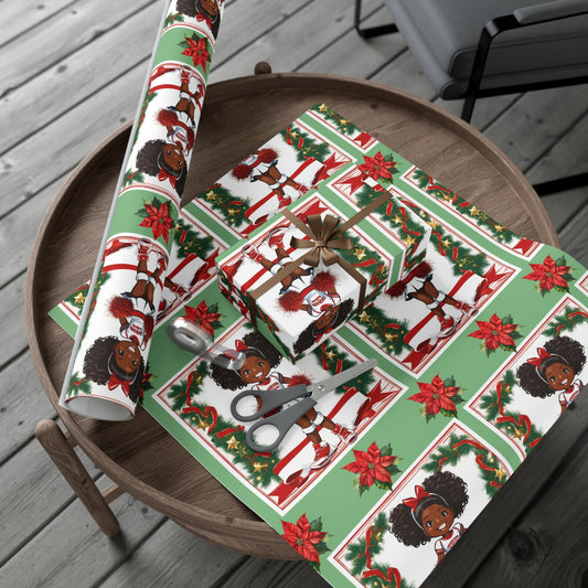 Little Miss Christmas Cheer I - Green